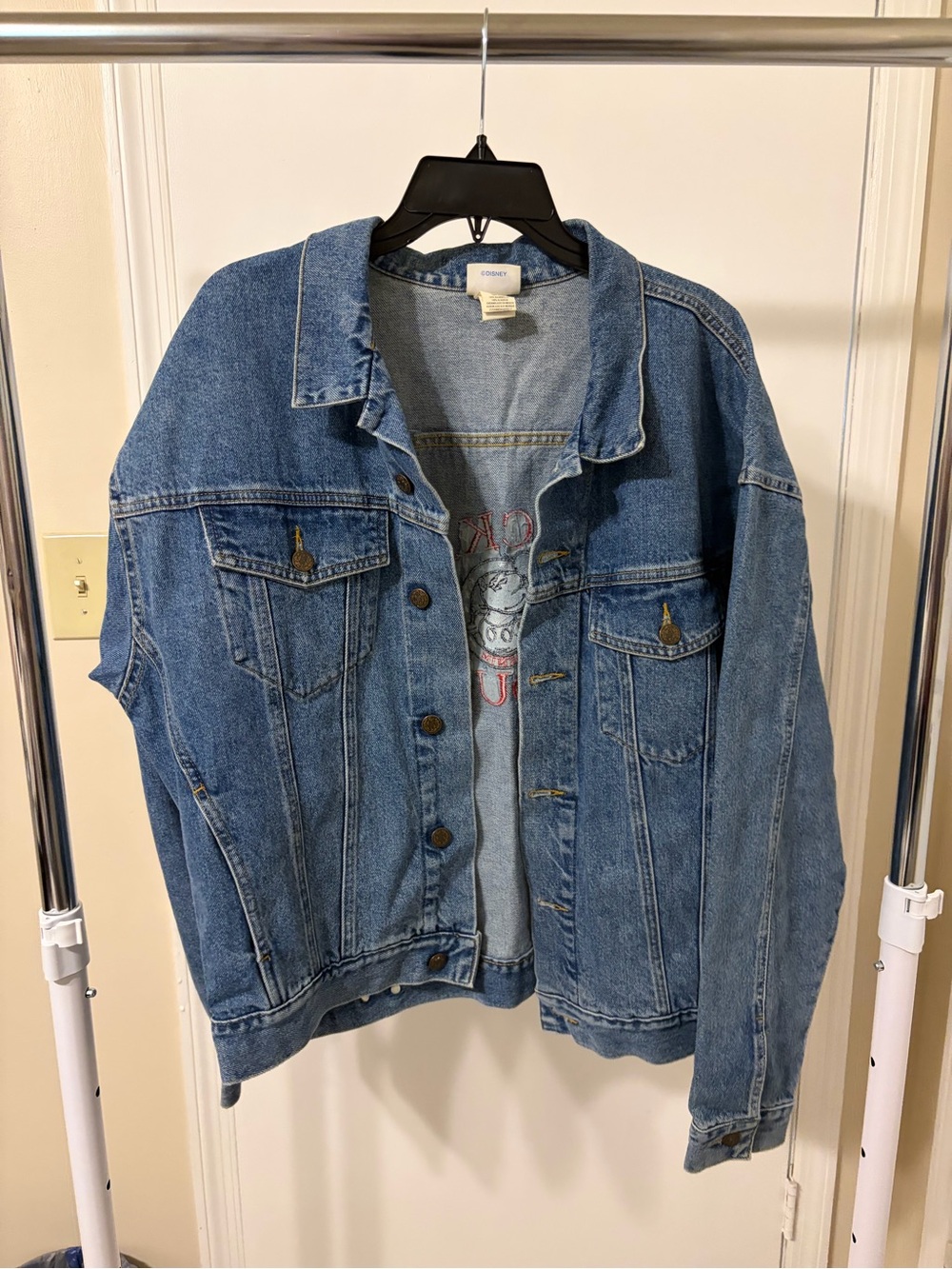 Vintage Mickey Mouse Jean Jacket